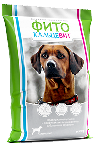 дополнительная картинка для Фитокальцевит 500г витаминно-минеральная смесь для взрослых собак на сайте сети магазинов Бонифаций