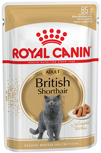 дополнительная картинка для Корм 85г Royal Canin Бритиш Шортхэйр для брит. кошек (20320008R1) на сайте сети магазинов Бонифаций