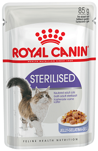 дополнительная картинка для Корм 85г Royal Canin Стерилайзд в желе для стерил.кошек (41560008R0) на сайте сети магазинов Бонифаций