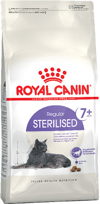дополнительная картинка для Корм 3,5кг Royal Canin Стерилайзд+7 для стерил.кошек ст.7лет (25600350R0) на сайте сети магазинов Бонифаций