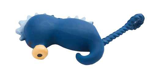 дополнительная картинка для Морской конёк 10см латексная игрушка для собак на сайте сети магазинов Бонифаций