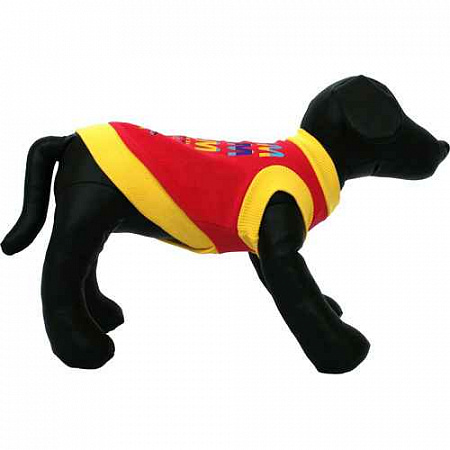 дополнительная картинка для Футболка "Магия" красный 20 см для собак на сайте сети магазинов Бонифаций