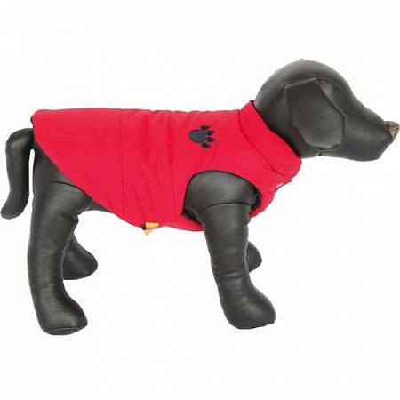 дополнительная картинка для Жилет стеганый двусторонний красно-синий 20 см для собак на сайте сети магазинов Бонифаций