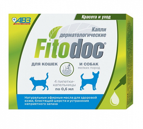 дополнительная картинка для FITODOC капли дерматологические  для мелких пород собак и кошек на сайте сети магазинов Бонифаций