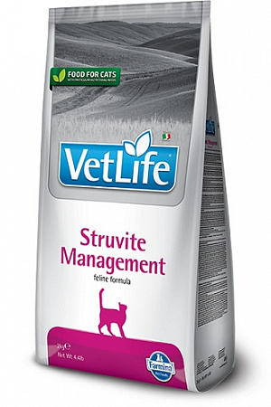 дополнительная картинка для Корм 400г Vet Life Management Struvite для кошек(4402) на сайте сети магазинов Бонифаций