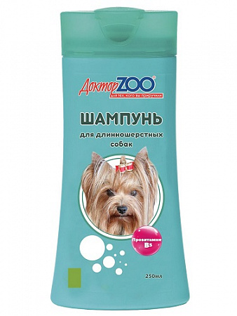 дополнительная картинка для Шампунь 250мл Доктор ZOO для Длинношерстных собак на сайте сети магазинов Бонифаций