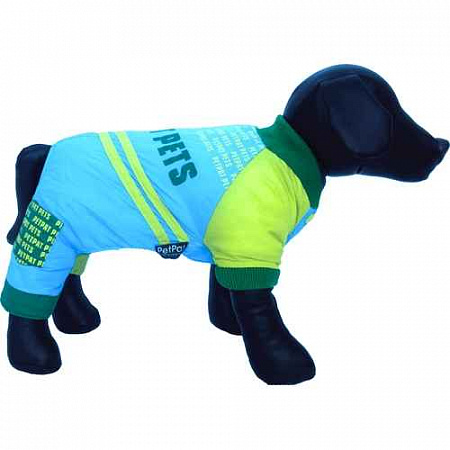 дополнительная картинка для Комбинезон "Любимцы PetPat" голубой 23 см для собак на сайте сети магазинов Бонифаций