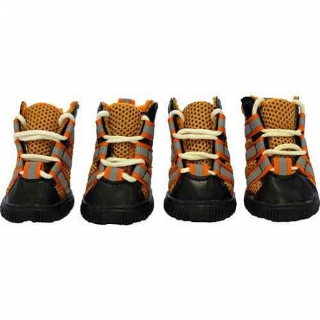 дополнительная картинка для Ботинки спортивные на шнуровке для собак, размер 3 на сайте сети магазинов Бонифаций
