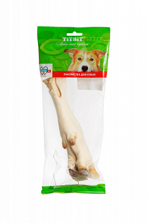 дополнительная картинка для Нога баранья 120 TITBIT лакомство для собак мягкая упаковка (0627) на сайте сети магазинов Бонифаций