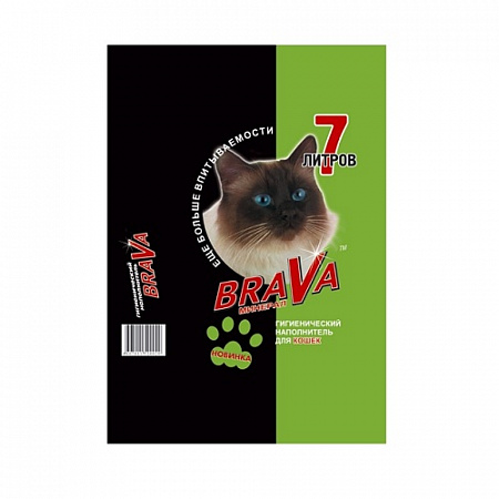 дополнительная картинка для Наполнитель 7л Брава минеральный для кошек на сайте сети магазинов Бонифаций