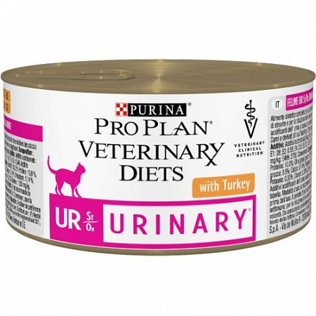 дополнительная картинка для Корм 195г Purina Veterinary Diets UR с инд. при МКБ д/к ж/б (12381644) на сайте сети магазинов Бонифаций