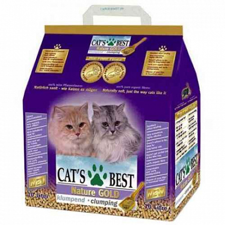дополнительная картинка для Наполнитель 20л Cats Best Smart Pellets древесный комкующийся для кошек на сайте сети магазинов Бонифаций