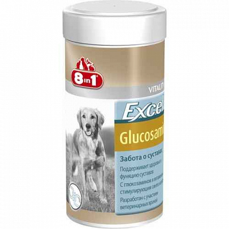 дополнительная картинка для Эксель Глюкозамин 8in1 55тб корм.добавка д/суставов собак (121565) на сайте сети магазинов Бонифаций