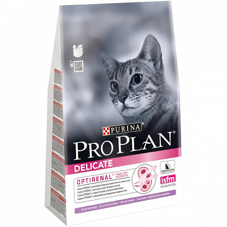 дополнительная картинка для Корм 3кг ProPlan Delicate с индейкой д/кошек с пробл.пищ. (12369871) на сайте сети магазинов Бонифаций