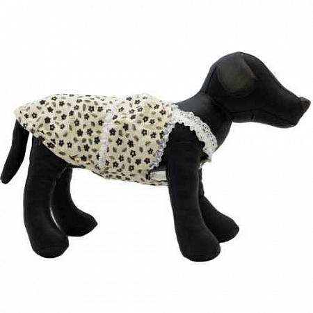 дополнительная картинка для Сарафан летний, черный S для собак на сайте сети магазинов Бонифаций