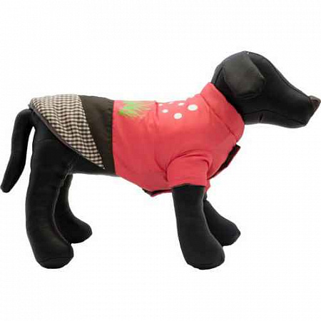 дополнительная картинка для Куртка "Олененок", красная 8# (18-21см) для собак на сайте сети магазинов Бонифаций