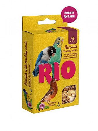 дополнительная картинка для Бисквиты RIO с полезными семенами для птиц на сайте сети магазинов Бонифаций