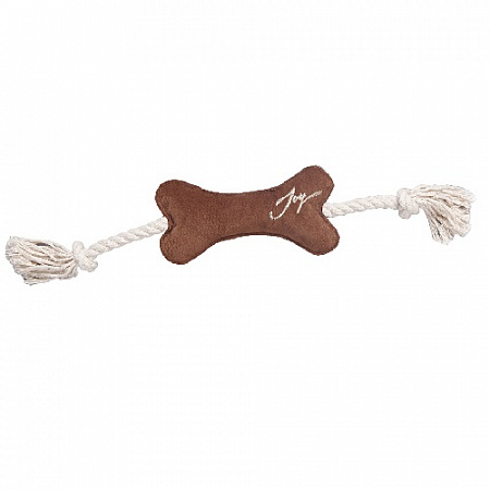 дополнительная картинка для Косточка 33х8см JOY текстильная цвет в ассортименте игрушка для собак на сайте сети магазинов Бонифаций