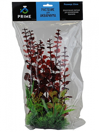 дополнительная картинка для Композиция из растений 30см Prime Z1405 пластиковая декор для аквариума на сайте сети магазинов Бонифаций