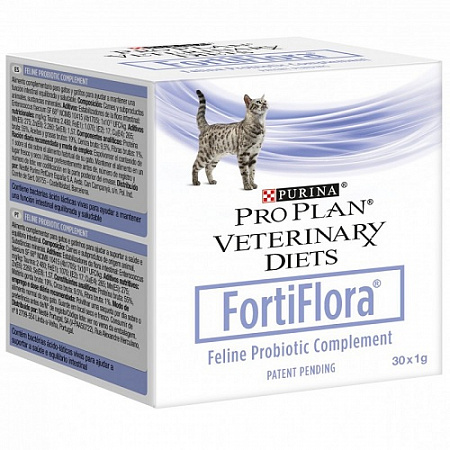 дополнительная картинка для Кормовая добавка PVD FORTIFLORA пробиотик для кошек (12274698) на сайте сети магазинов Бонифаций