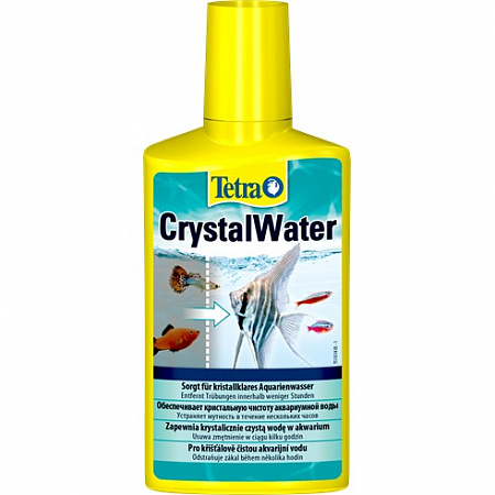 дополнительная картинка для Тетра Aqua CristalWa ter 100мл Кондиционер д/очистки воды на 200л для аквариума на сайте сети магазинов Бонифаций