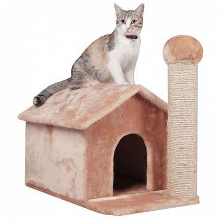 дополнительная картинка для Домик-Избушка 54х36х50см Шурум-Бурум для кошек на сайте сети магазинов Бонифаций