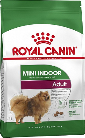 дополнительная картинка для Корм 500г Royal Canin Мини Индор Эдалт д/соб, живущих в помещении (24340050R0) на сайте сети магазинов Бонифаций