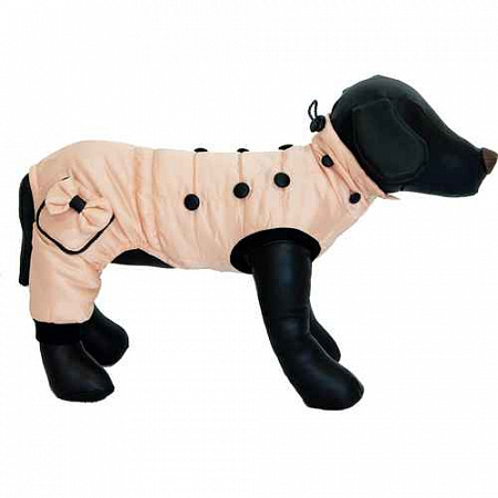 дополнительная картинка для Комбинезон с карманами JOY розовый XS для собак на сайте сети магазинов Бонифаций