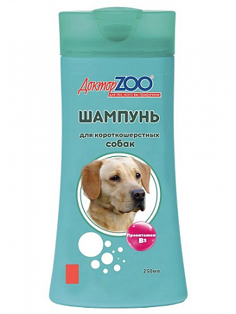 дополнительная картинка для Шампунь 250мл Доктор ZOO для короткошерстных собак на сайте сети магазинов Бонифаций